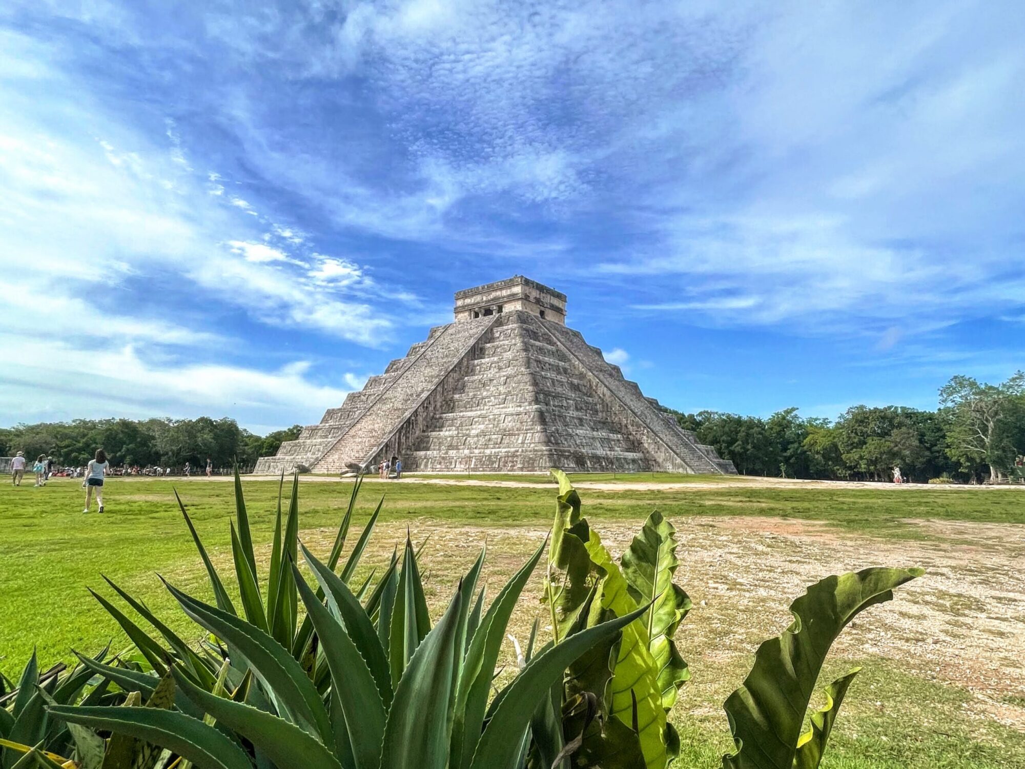 El Castillo pyramid in Chichen Itza in Mexico