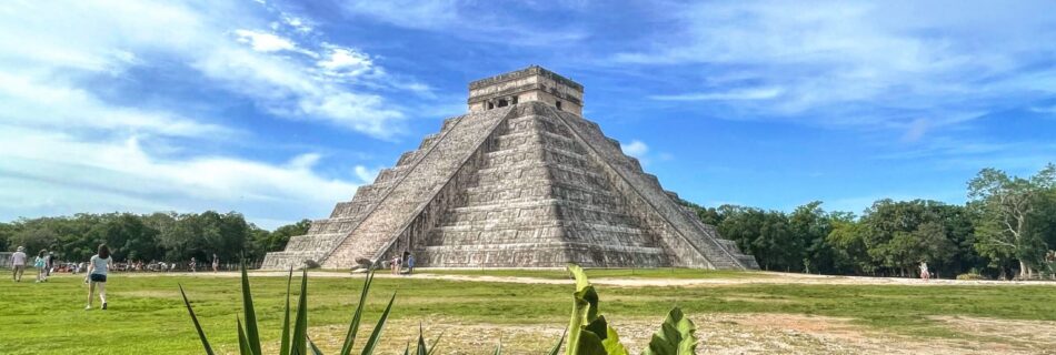 El Castillo pyramid in Chichen Itza in Mexico