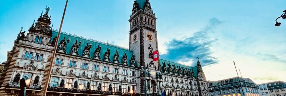 Hamburg Rathaus in Germany