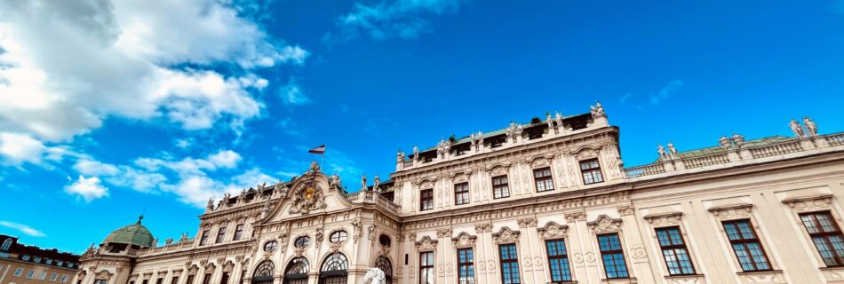 Belvedere Palace in Vienna, Austria