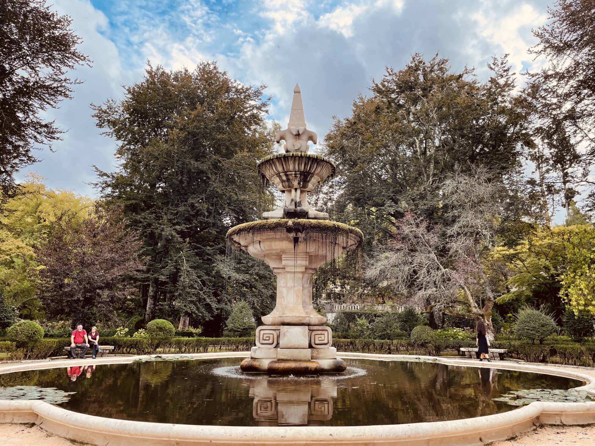 Botanical Garden of University of Coimbra in Portugal