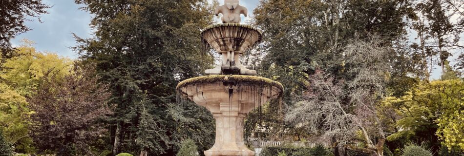 Botanical Garden of University of Coimbra in Portugal