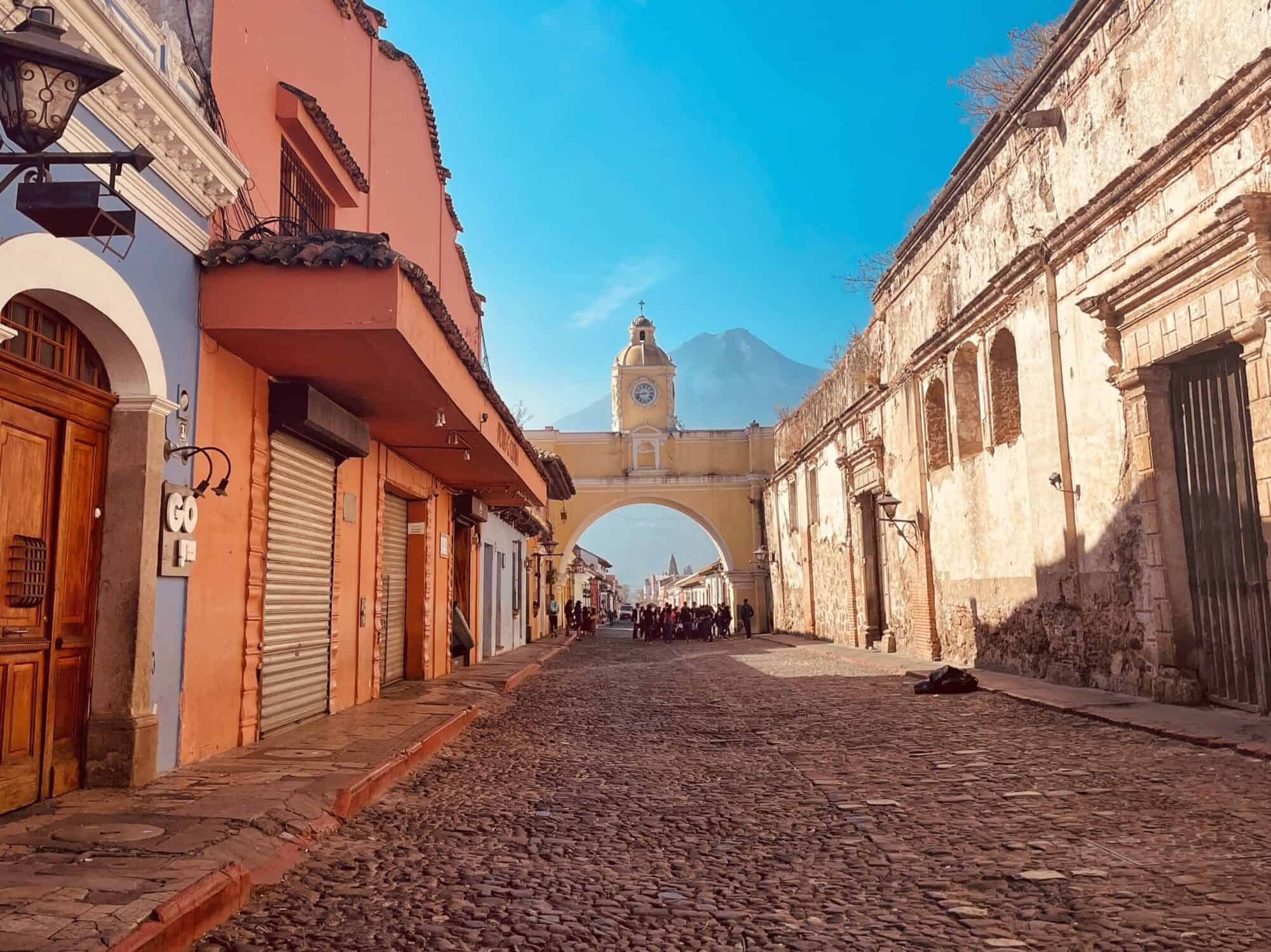 Santa Catalina Arch in Antigua, Guatemala