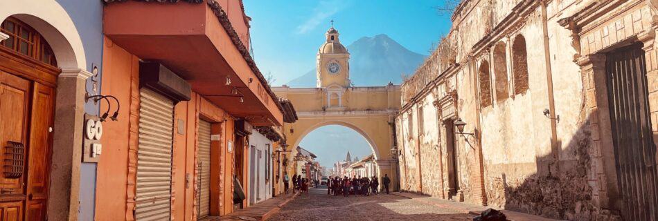 Santa Catalina Arch in Antigua, Guatemala